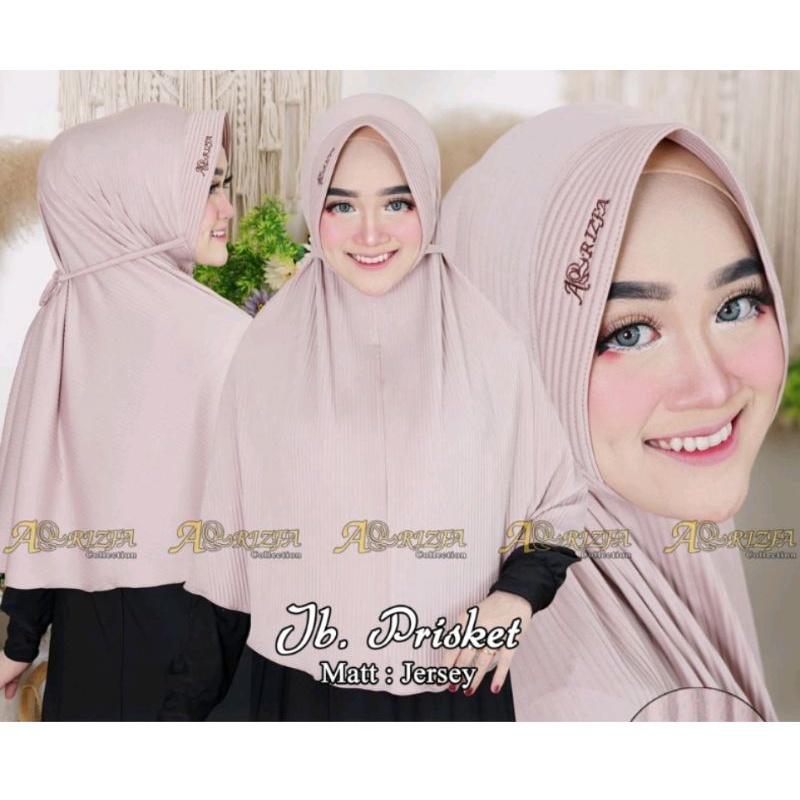 Jilbab Instan Jumbo Plisket By Ar-Rizfa