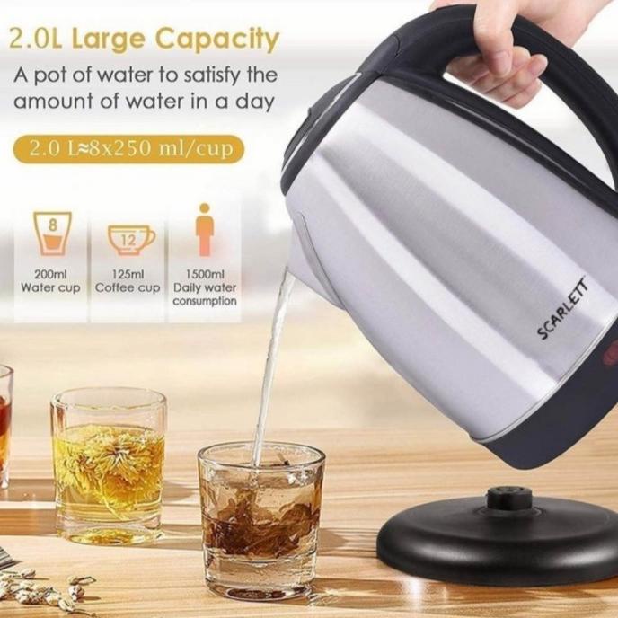 Teko Air Panas Elektrik Teko Listrik Pemanas Air Kettle Listrik