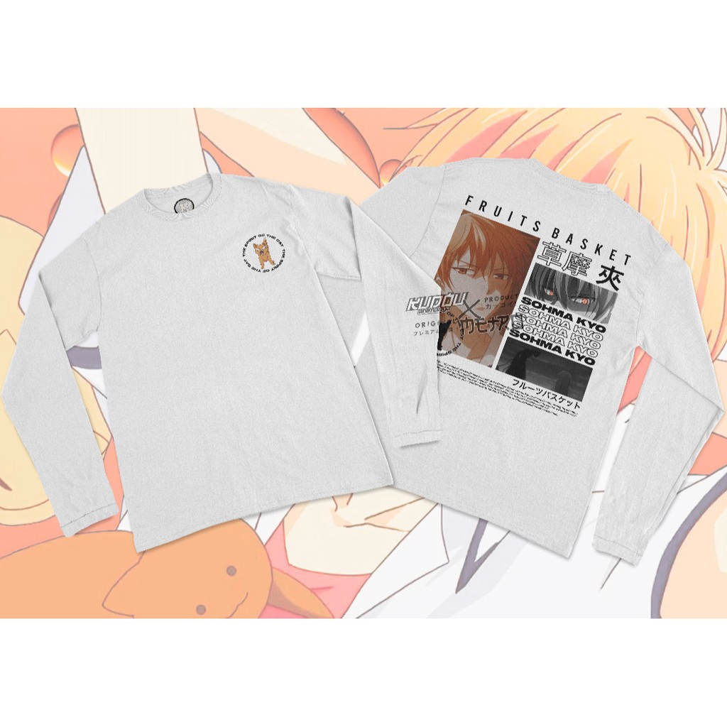 Longsleeve Sohma Kyo Anime Manga Fruit Basket Premium Unisex