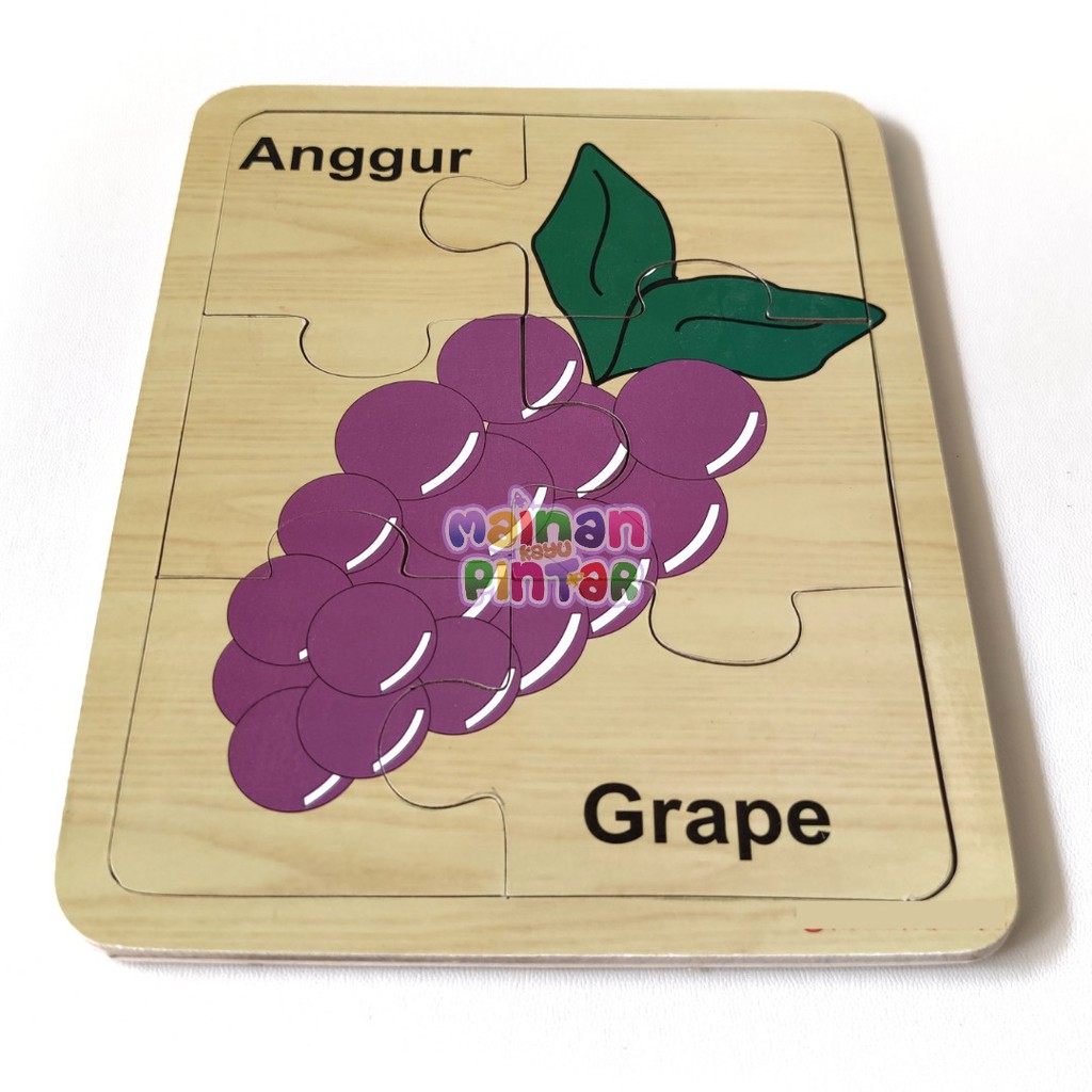 Rapid Toys Puzzle Kayu SNI Jigsaw Aneka Hewan San Buah Murah Berkualitas Bisa COD