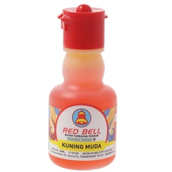 

Red Bell Pewarna Pangan Kuning Muda 30ml RedBell Pewarna Makanan