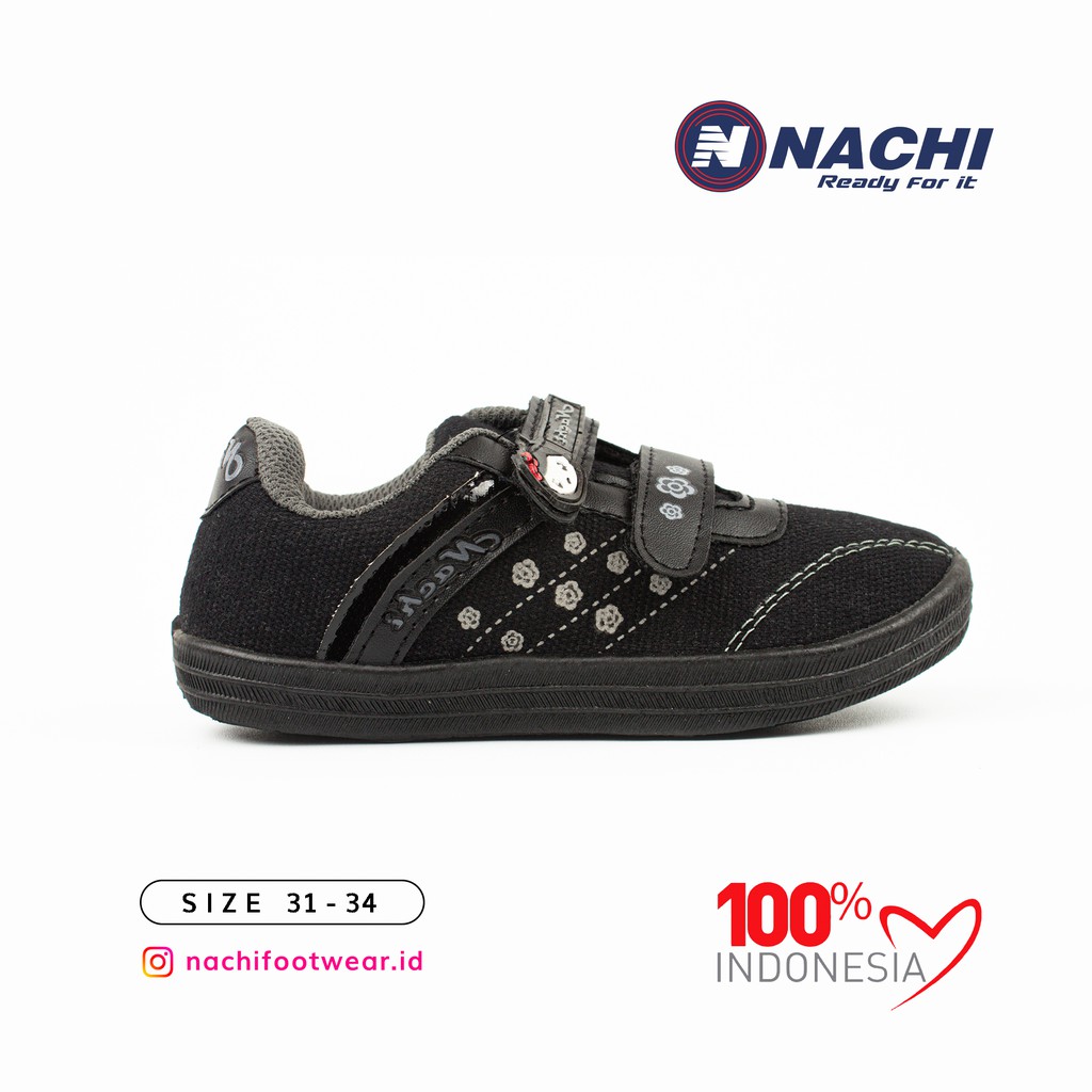 Sepatu Sekolah Anak Bahan Import - Nachi OKINAWA (31-34)