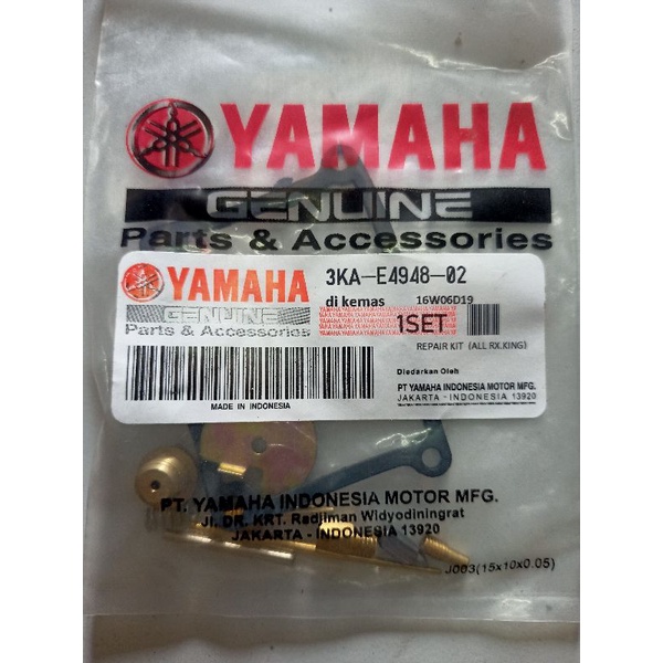 Repair Kit Karburator Yamaha RxKing Rx King Karbu Repair Kit 3KA