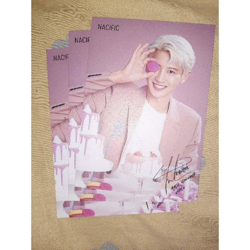 

POSTCARD CHANYEOL X NACIFIC