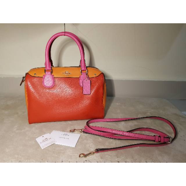 preloved Coach Mini Bennet Multicolor