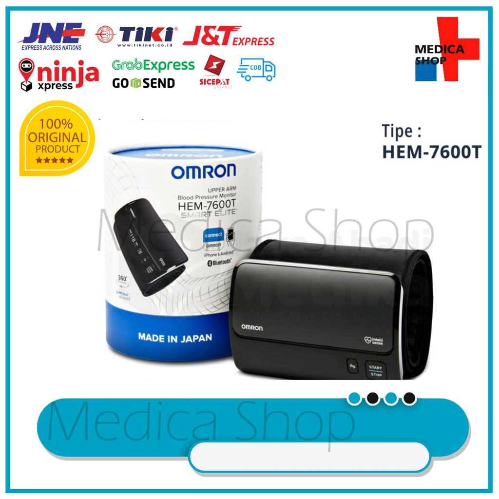 Tensimeter Omron HEM 7600t with bluetooth