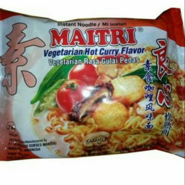 Mie maitri vegetarian gulai