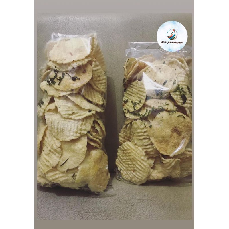 

Opak Bawang/cemilan Opak Bawang Khas Sunda Free Bubble Wrap dan dus