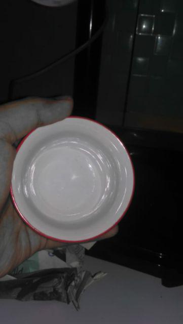 Satu Lusin Mangkok Ayam Mini Kopin / Mangkok Sambal Keramik