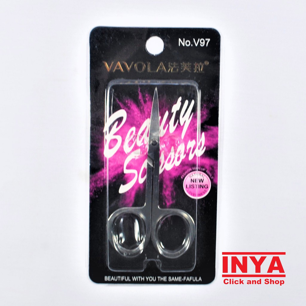 GUNTING ALIS VAVOLA V97 HIGH QUALITY BEAUTY SCISSORS SILVER
