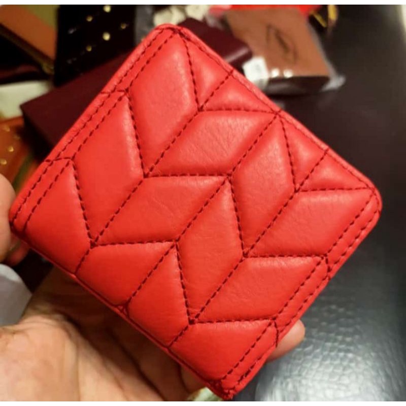 Logan mini bifold mini wallet fossill dompet wanita Logan Small RFID Bifold