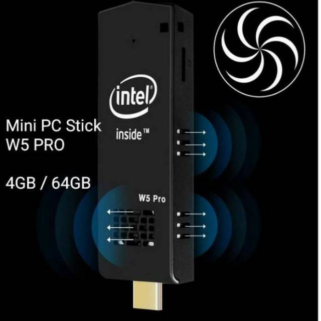 Mini PC Intel Compute Stick W5 Pro Quadcore X5 4GB + 64GB Windows 10 Pro 64Bit HDMI WiFi USB 3.0