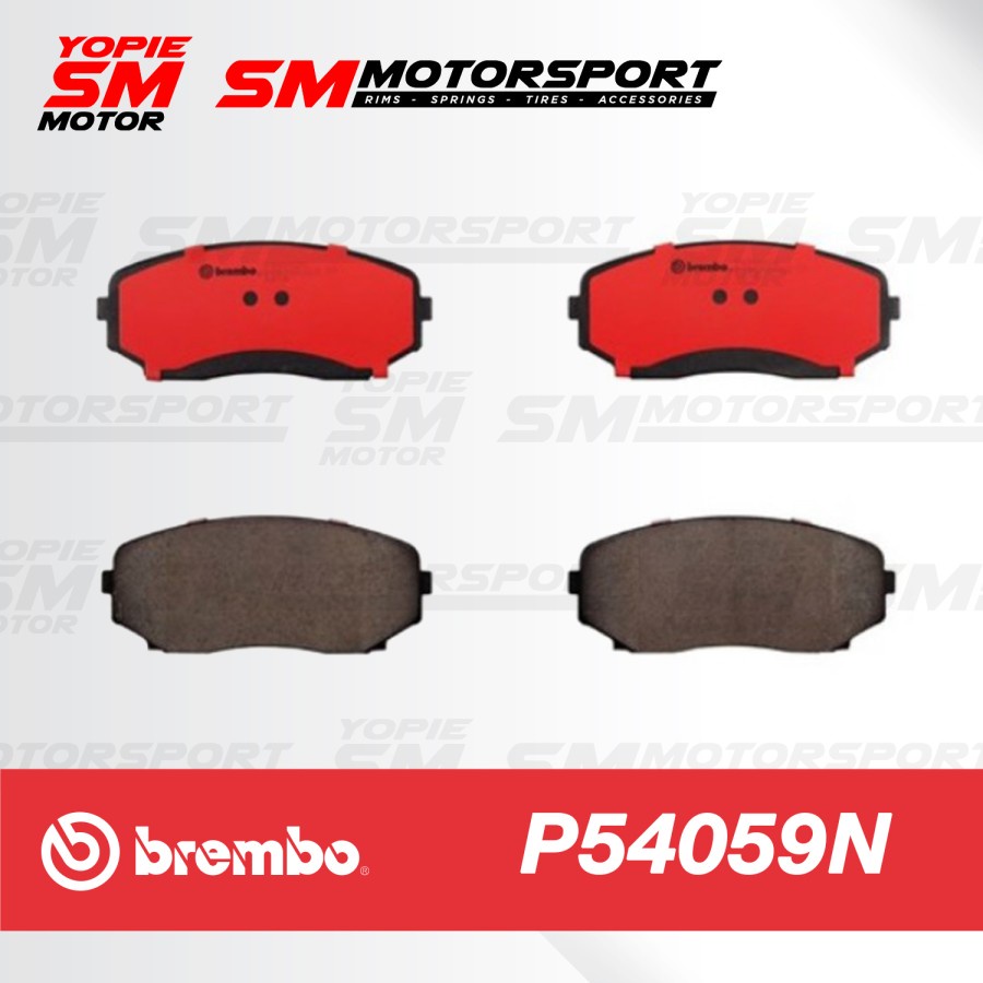BREMBO Brake Pad Kampas Rem Mitsubishi Pajero Sport All New P54059N