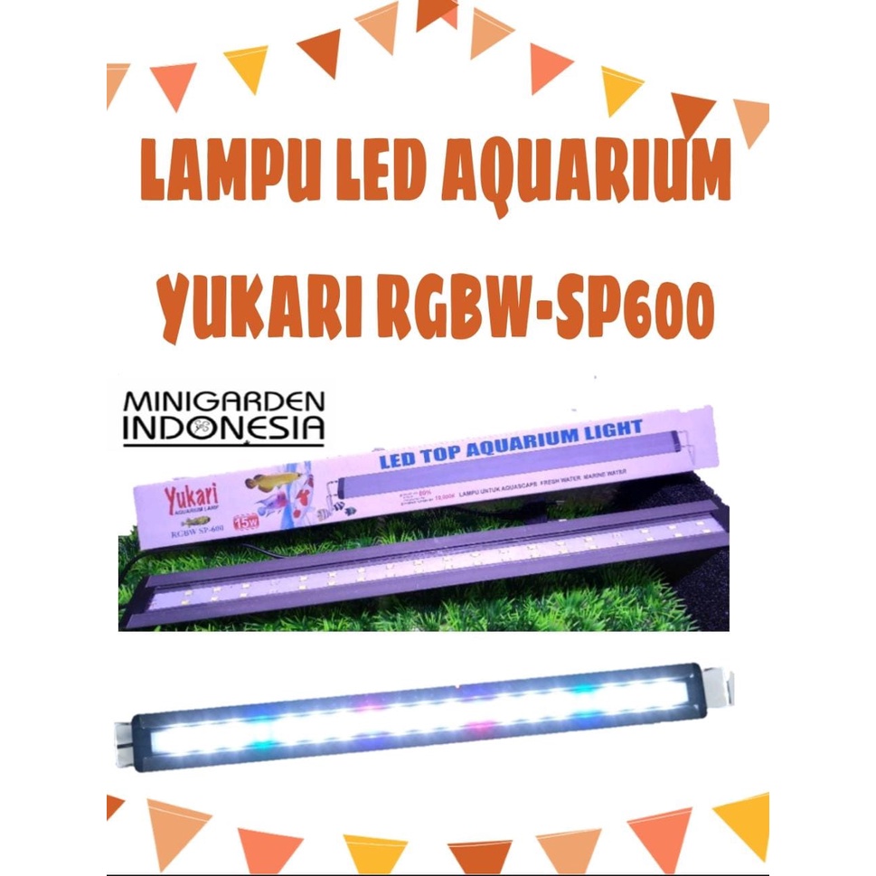 LAMPU LED AQUARIUM MODEL GANTUNG AQUASCAPE LAMP YUKARI RGBW SP-600