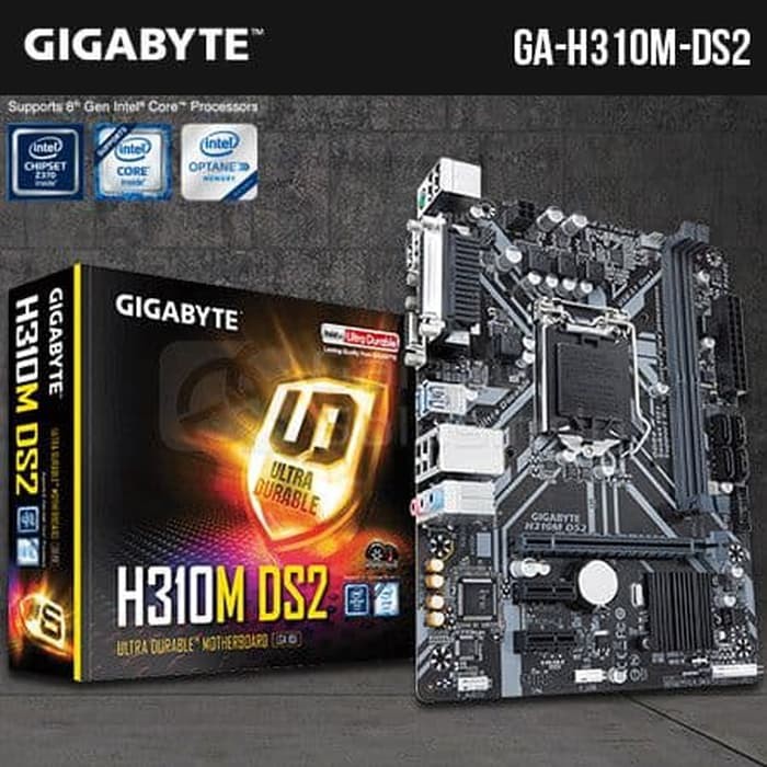 Motherboard Gigabyte GA-H310M-DS2 2.0 Rev2.0 (LGA1151, H310, DDR4) CoffeeLake