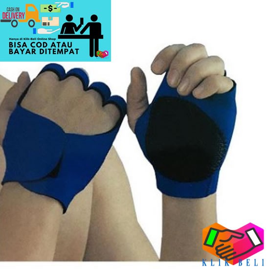 Deker Tangan Sarung Pergelangan Pelindung Otot Wrist / Palm Glove Support Telapak Tangan - 2 Pcs