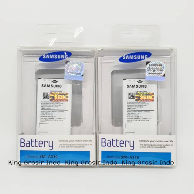 Baterai Samsung Galaxy A310 A3 2016 Original SEIN 100% Battery Batere Batre