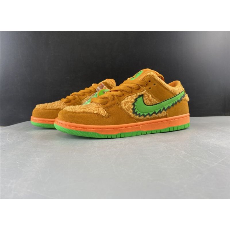 NIKE SB DUNK LOW GRATEFUL DEAD BEAR ORANGE