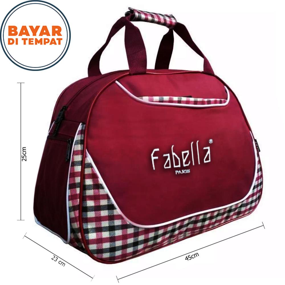 6.6 Shopee Belanja Gratis!! Tas Pakaian Fabella F40 Volume 40L Tas Piknik Pulang Kampung Size Jumbo