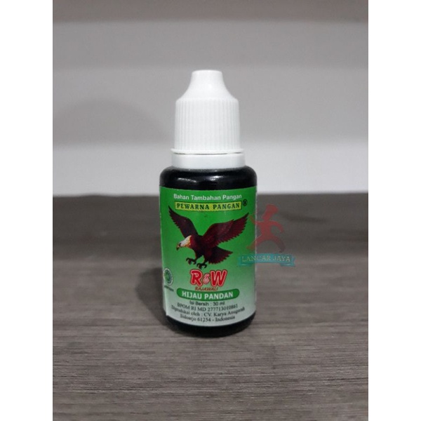 

Pewarna Cair Rajawali 30 ml Hijau Pandan