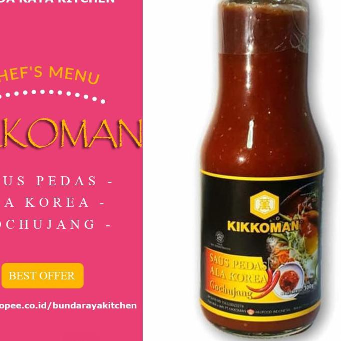 

D94✤ Premium Sous/GOCHUJANG Sauce/Kikkoman/pack@300Gr/ALA KOREA/TOP!!!! Paling Laris