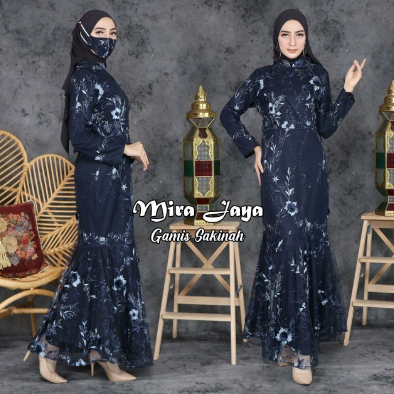 BISA COD/GAMIS ORIGINAL/GAMIS SAKINAH/DRESS PESTA MODERN