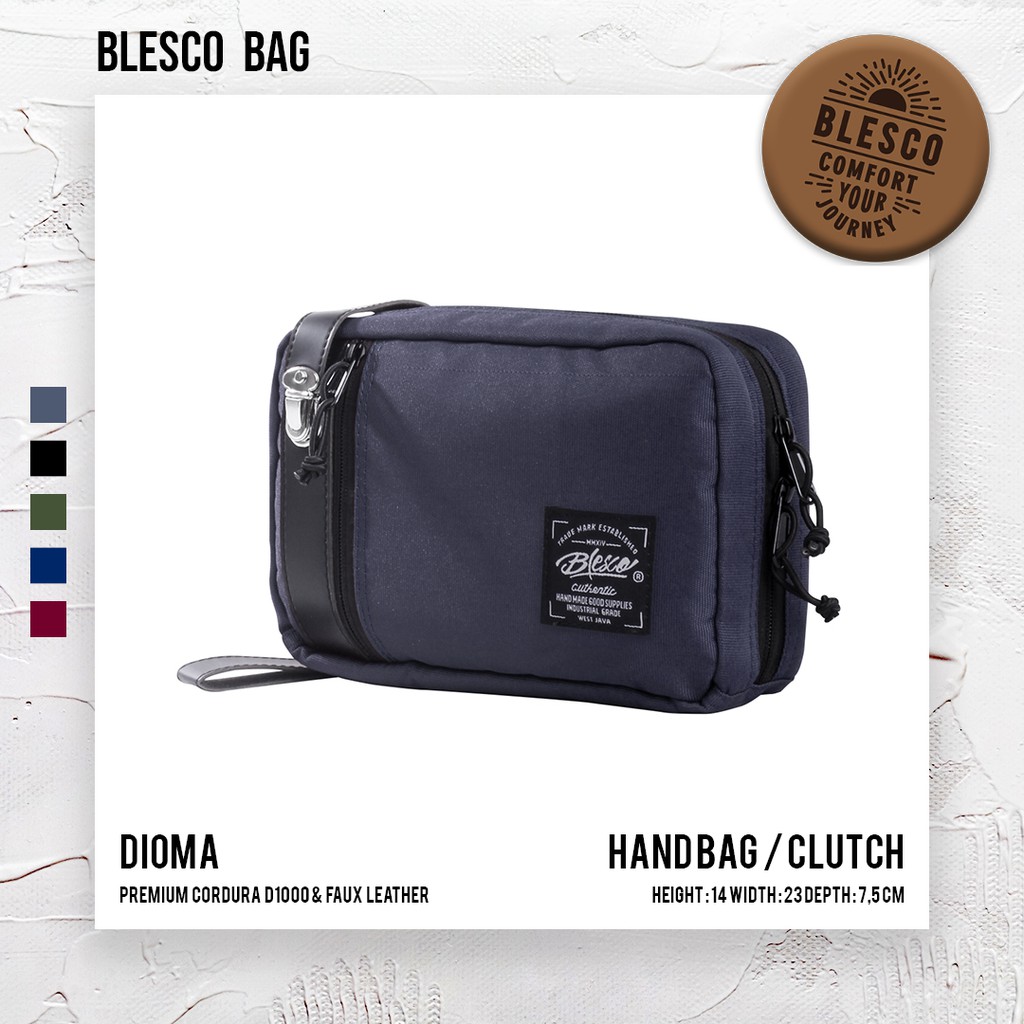 Dompet Panjang Premium Blesco Dioma Grey