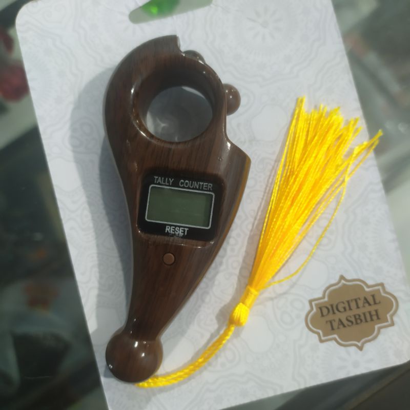 Tasbih Digital Kayu Manik / Tasbih Digital Premium Kayu