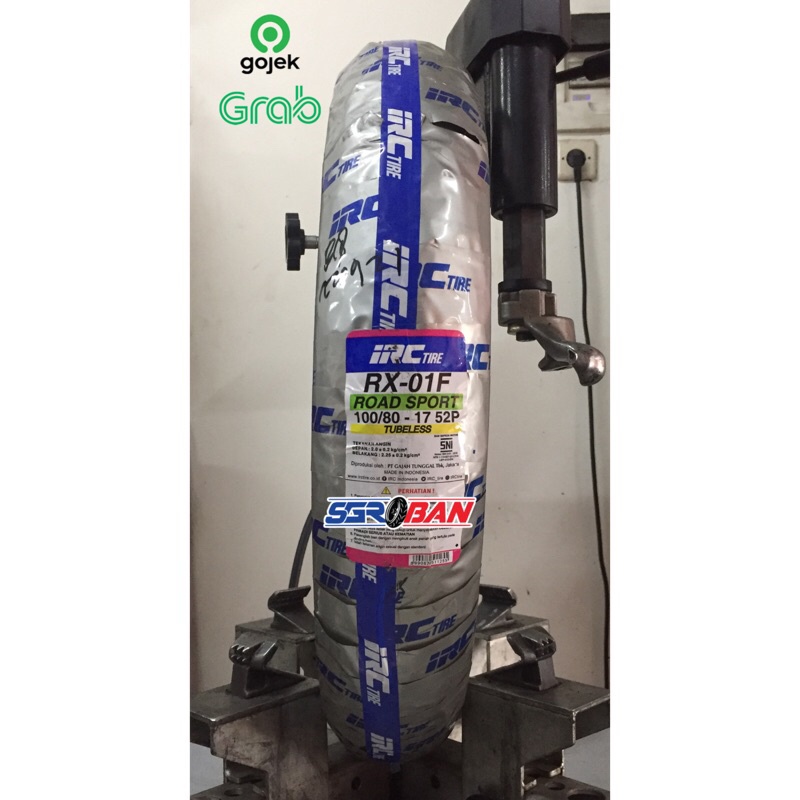 BAN IRC RX-01F 100/80-17 TUBELESS BAN IRC RX01 VIXION CBR PROMO