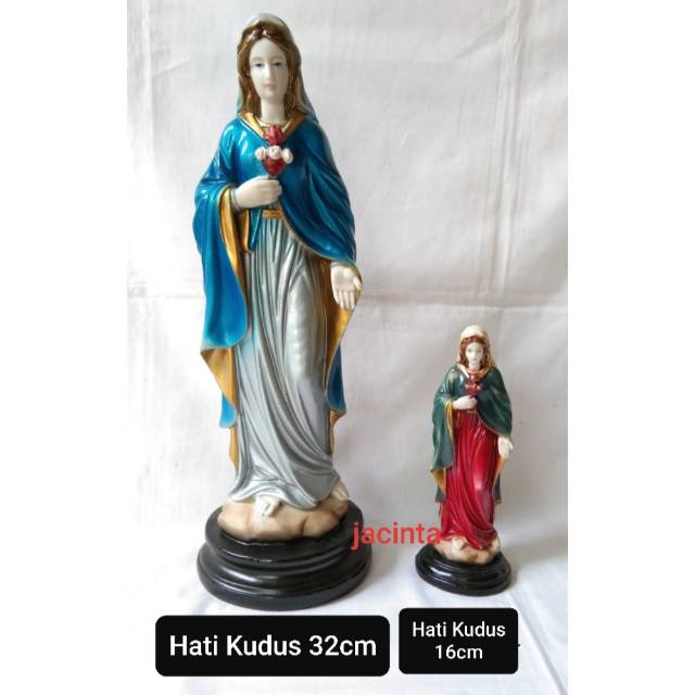 Patung Maria Hati Kudus 32cm