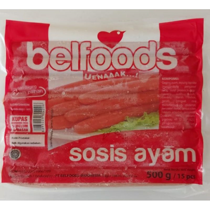 

Belfoods Sosis Ayam 500gr