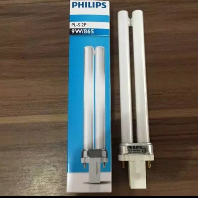 Philips Lampu PL-S 2 Pin Tusuk 9W / 9Watt