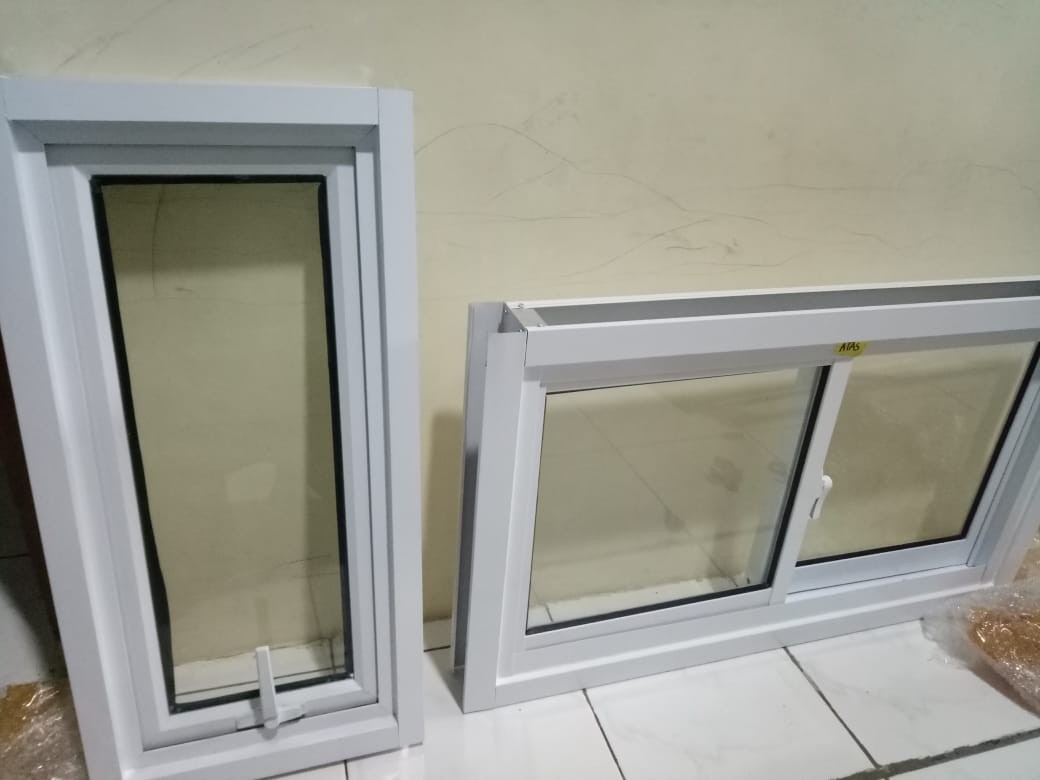 Jendela Aluminium 50x85 Sliding Murah Grosir
