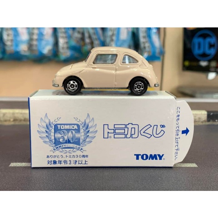 Tomica Dream Energy 30th Anniversary Fuji Subaru 360 Made in China