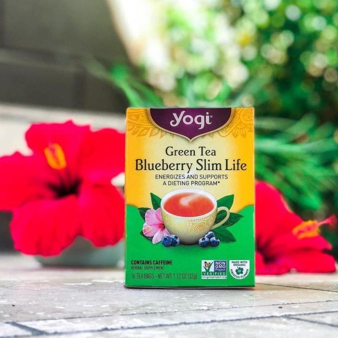 

Jual Yogi Tea, Green Tea Blueberry Slim Life, 16 Tea Bags, 32 G Teh