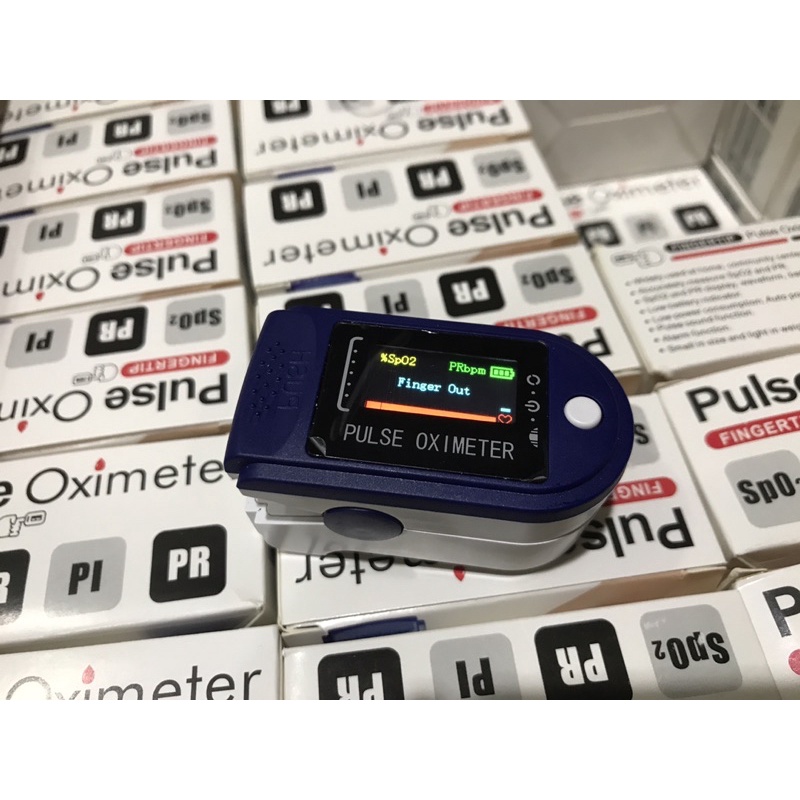 Fingertip Pulse Oxymeter Oximeter SPO2 LCD Full Colour LK88