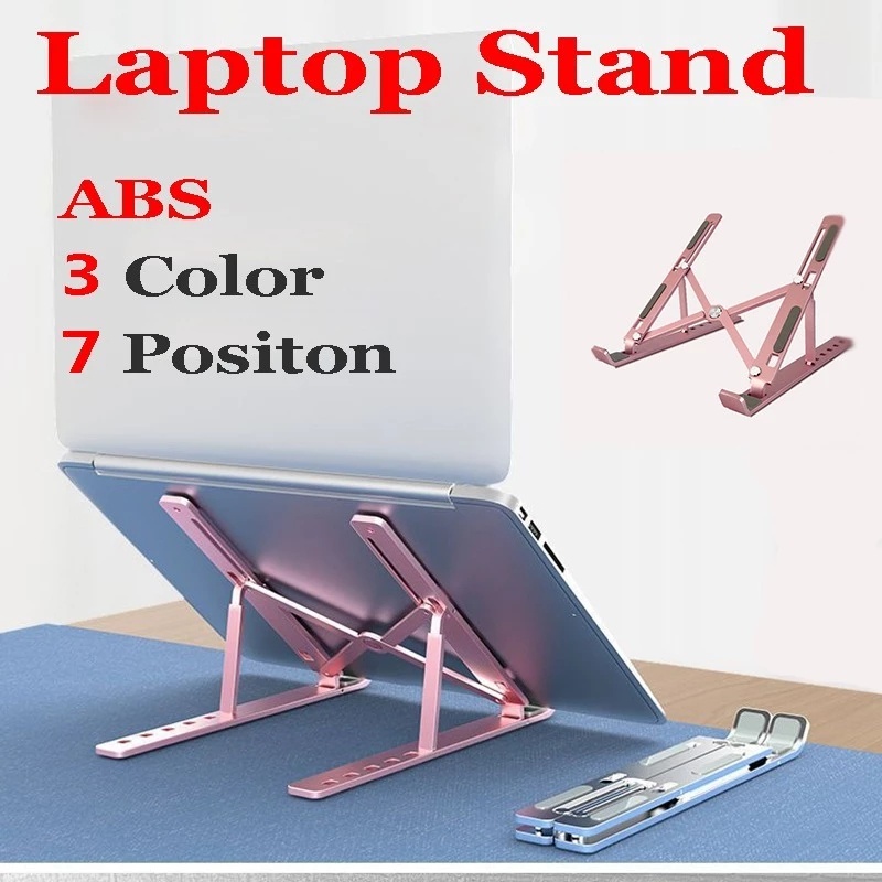 Holder Laptop Stand Pet For Macbook Notebook Ipad Dudukan Lipat Tablet/Laptop PET