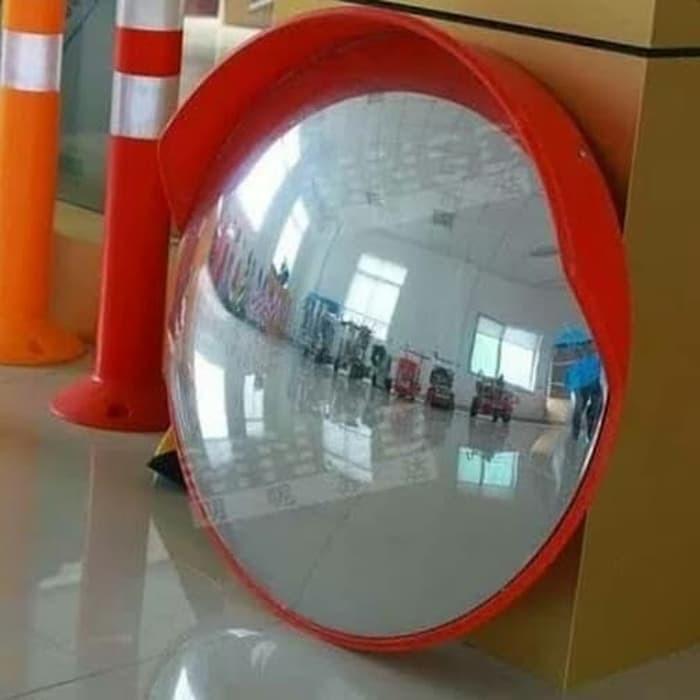 cermin anti pecah 60 cm / pc convex miror / cermin indoor