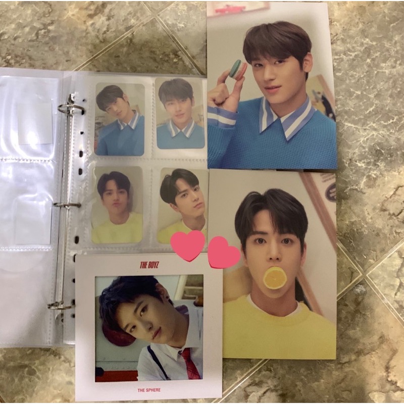 Juyeon Younghoon 1st Fankit The Boyz & Postcard The Sphere Right Here