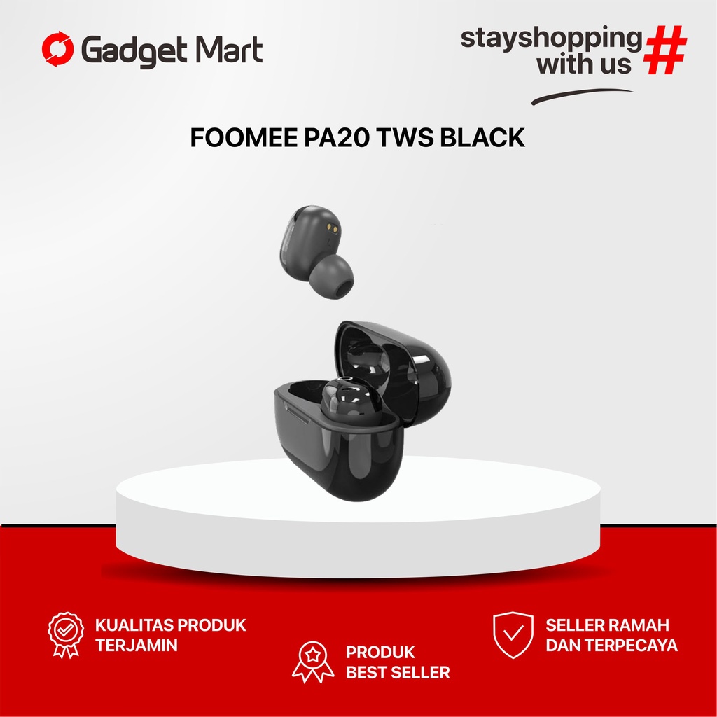 FOOMEE PA20 TWS Bluetooth headset