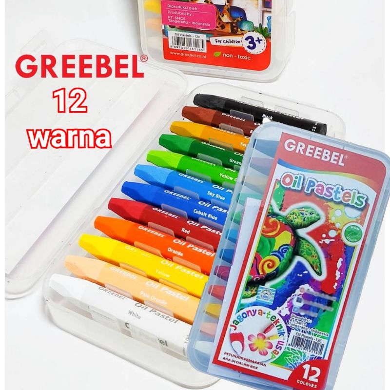 

Crayon Greebel/Oil Pastels Greebel 12c,18c,36c,48c,55c