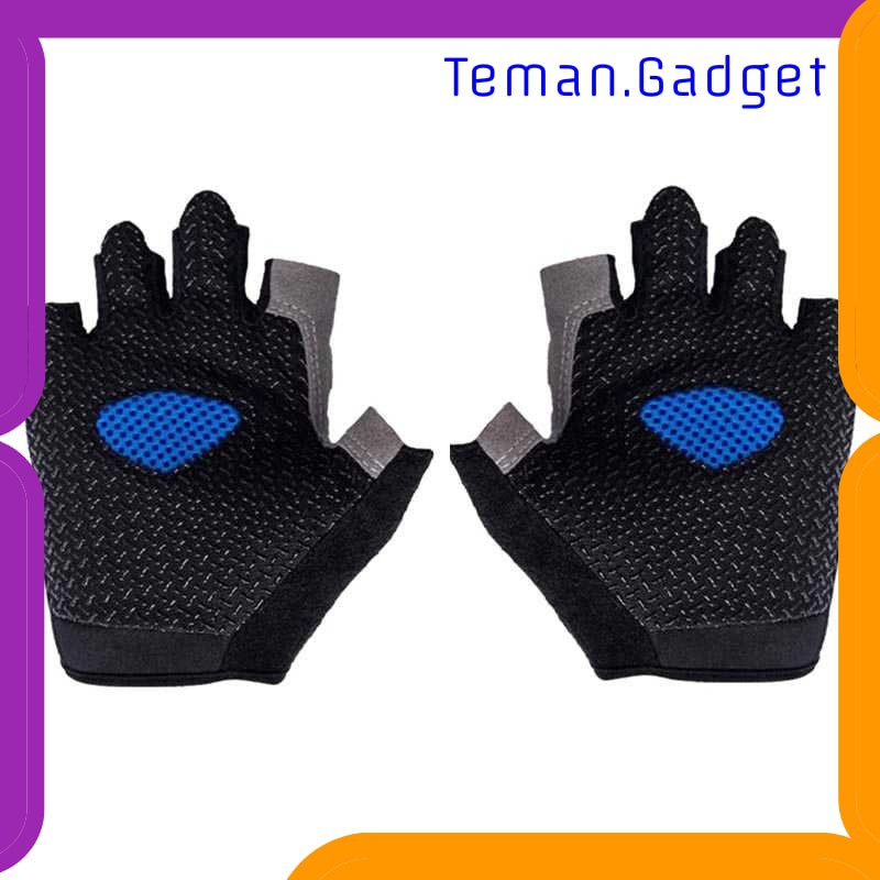 TG-IB356 TAFFSPORT HUWAI SARUNG TANGAN HALF FINGER SEPEDA GYM