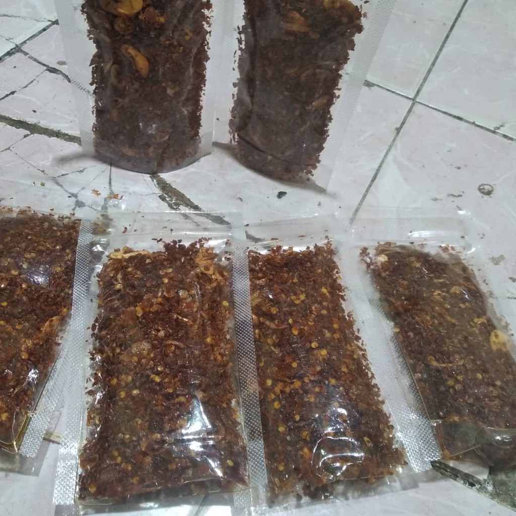 

Abon cabai/Sambal Santet