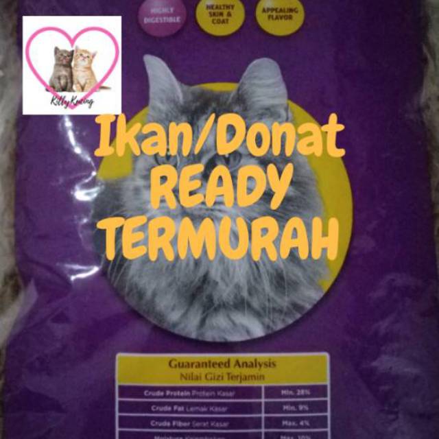 BOLT TUNA SALMON 10KG Makanan Kucing