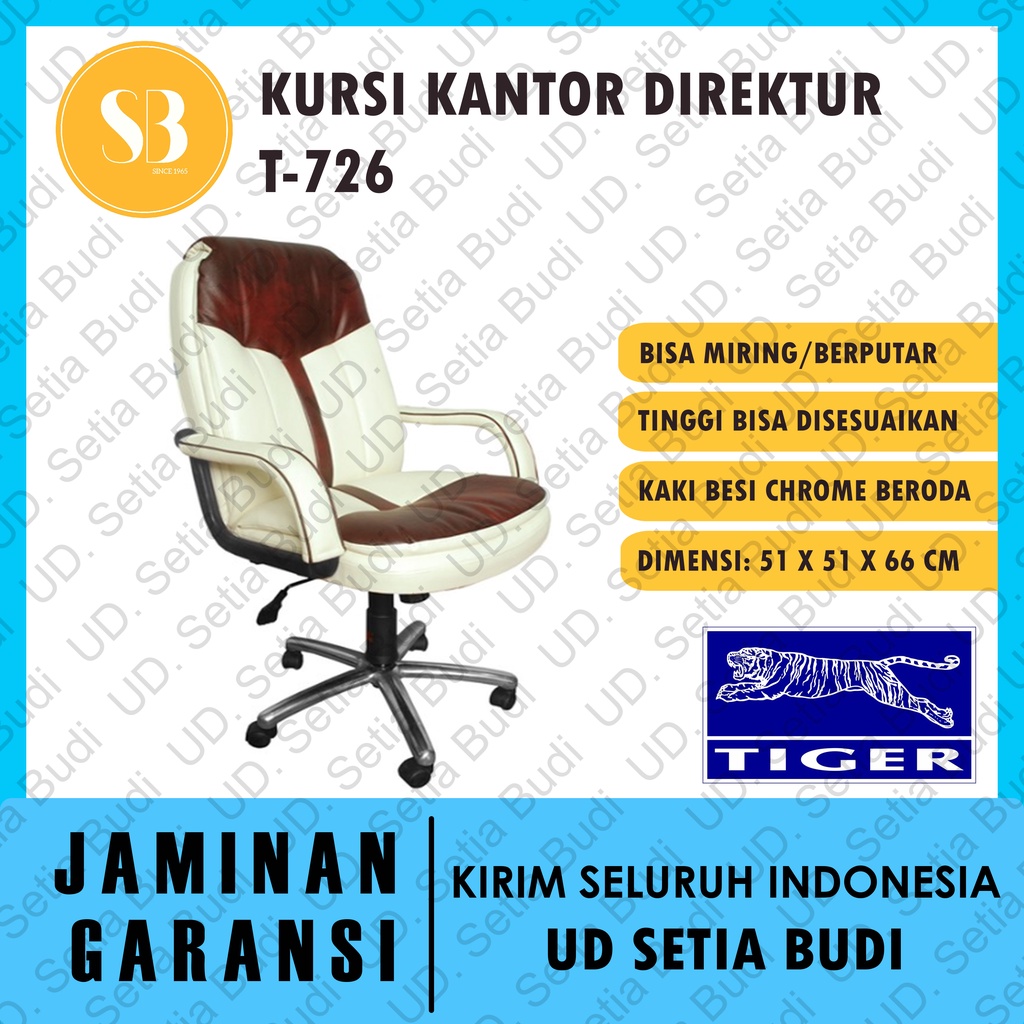 Kursi Kantor Direktur Hidrolis Tiger T-726