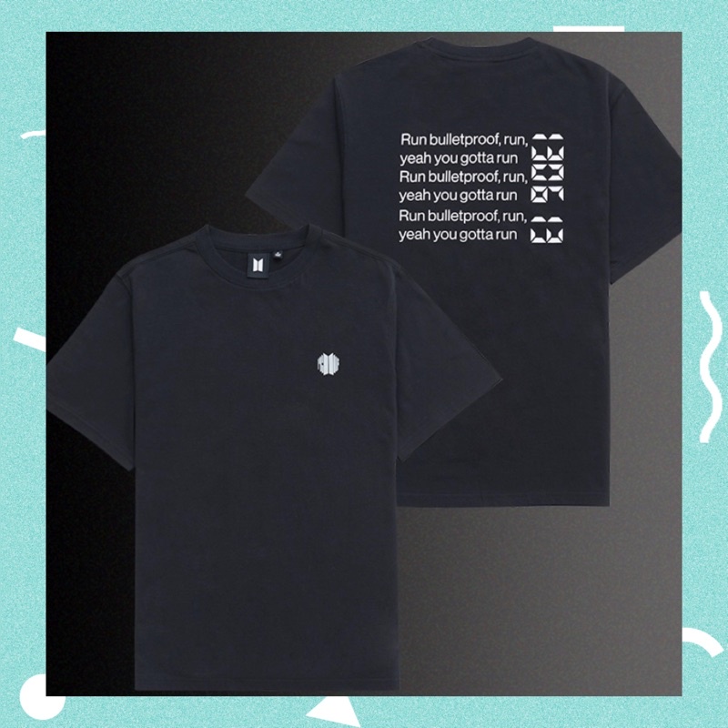 BTS Proof Merch Run Tshirt Unofficial