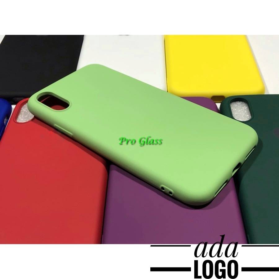 C119 Iphone X / XS / XR / XS MAX Premium Matte Doff Silicone Case + Lens Protection