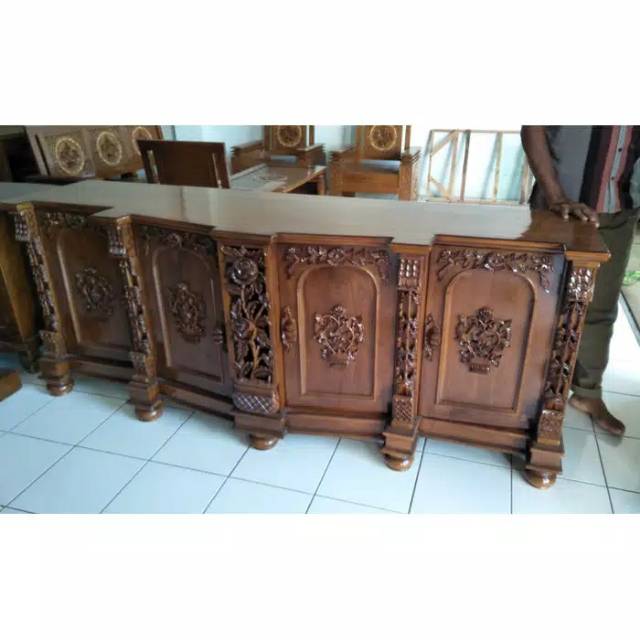 bufet shima pendek,mebel jepara,furniture