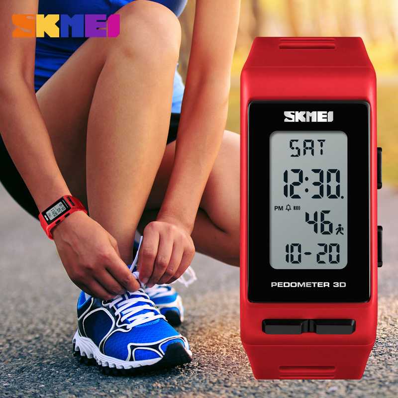 IDN - SKMEI Jam Tangan Digital Sport Pedometer Kalori - 1363