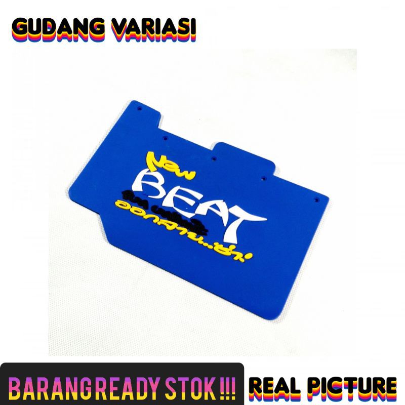 Mudflap penahan lumpur beat Fi new injeksi Tulisan thailand